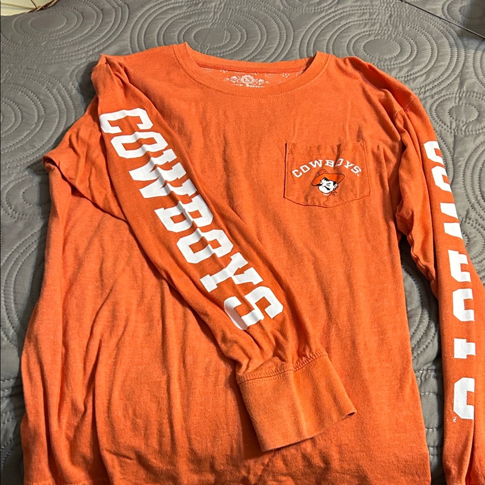 Orange Oklahoma State Cowboys Long Sleeve T-Shirt